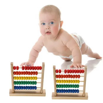 Mini Mediniai Abacus Vaikai Anksti Matematikos Mokymosi Žaislas Numerių Skaičiavimo Skaičiavimo Karoliukai Abacus Montessori Švietimo Žaislas