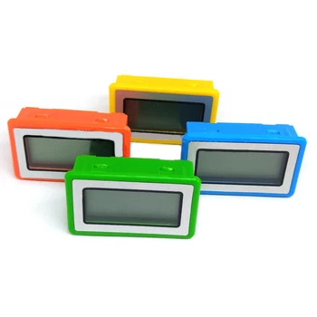 Mini Skaitmeninis LCD Patalpų Temperatūros Jutiklis Drėgmės Matuoklis Jutiklis virtuvės Šaldytuvo Termometras su Drėgmėmačiu Nešiojamų Indikatorius#1