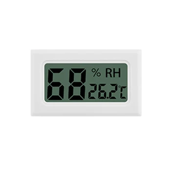 Mini Skaitmeninės Drėgmės Matuoklis Termometras su Drėgmėmačiu Jutiklis Automobilių/home LCD Temperatūros Stebėjimo Ekranas Automobiliai Davikliai