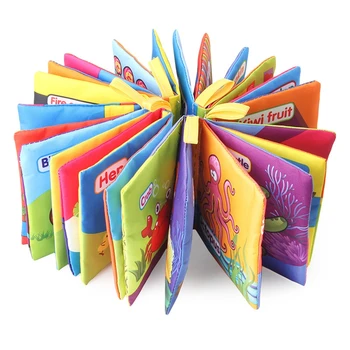 Minkšta Šluoste, Knygų Šalkoņa Garso Kūdikiams, Knygos vaikų Knygų Ramioje Knygos Švietimo Vežimėlio Barškutis Žaislai Naujagimiui 0-12 mėnesių