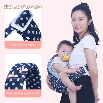 Minkštas Kūdikių Wrap 0-3Y Baby Carrier, Diržas, Skirtas Naujagimiams Kvėpuojantis Wrap Hipseat maitinti krūtimi Gimimo Slaugos Padengti Kuprinė 5956