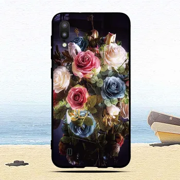 Minkštos TPU Case For Samsung Galaxy M10 10 M Cute Gyvūnų Raštuotas atgal mobiliojo telefono dangtelius, kriauklių, krepšiai, Apsaugos atvejais coque 