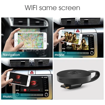 MiraScreen TV Stick Dongle miracast Mesti HDMI-compatibleI WiFi Ekranas Imtuvo anycast Mini PC 