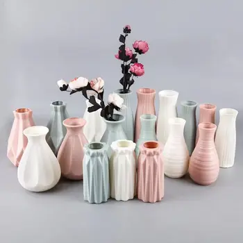 Modernus Gėlių Vaza Namų Gėlių Kompozicijų Kambarį Origami Plastiko Šiaurės Stiliaus Namų Dekoro Ornamentą Namų Dekoro Karšto Pardavimo