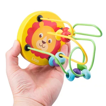 Montessori Ugdymo Mediniai Žaislai Kūdikiams Plėtros Žaislai, Gyvūnai, 3D Mediniai Galvosūkiai Vaikams, Žaislai Montessori Dėlionės