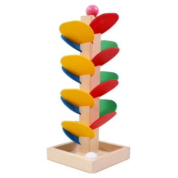 Montessori Švietimo Žaislas Blokų, Mediniai, Medžio, Marmuro Kamuolys Paleisti Kelio Žaidimas Kūdikių Vaikai Vaikai Žvalgybos Anksti Švietimo Žaislas