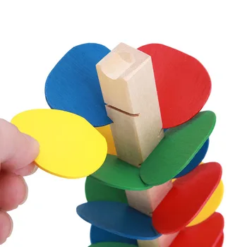 Montessori Švietimo Žaislas Blokų, Mediniai, Medžio, Marmuro Kamuolys Paleisti Kelio Žaidimas Kūdikių Vaikai Vaikai Žvalgybos Anksti Švietimo Žaislas