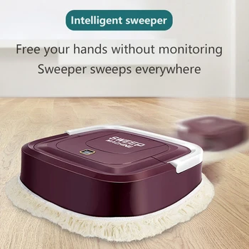 Mopping robotas USB įkrovimo mini mop mašina protingas buitinių automatinė tingus švaresnis specialios mop audiniu mopping grindų