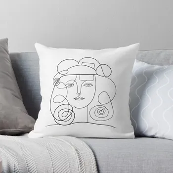 Moterų Galvos Dekoratyvinė Pagalvėlė Padengti Picasso Abstraktaus Meno Paveikslai Dekoro Pagalvė Padengti Namų Dekoro Lino Dekoratyvinės Pagalvės