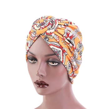 Moterų Headwrap Visi Dydis Bandana Apdangalai, Ponios Spalvotų Plaukų Skara Spausdinti Mazgas Išmaišykite Turbaną Pieno Šilko Afrikos Modelio Kepurę