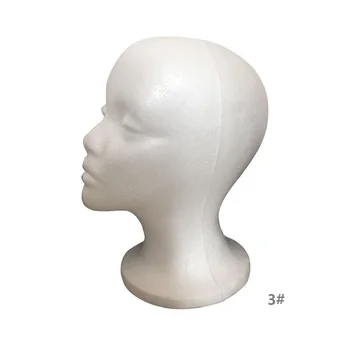 Moterų Manekeno Galvos Polistireninio Putplasčio Skrybėlę, Akinius Ekranas Skrybėlę Perukas Stendas Stovo Manekenas Manikin Galvos Modelį