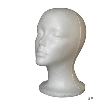Moterų Manekeno Galvos Polistireninio Putplasčio Skrybėlę, Akinius Ekranas Skrybėlę Perukas Stendas Stovo Manekenas Manikin Galvos Modelį