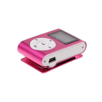 MX-801 Mini USB Metalo Klipas Micro SD TF Kortelės Lizdas LCD Ekranas, Muzikos MP3 Grotuvas