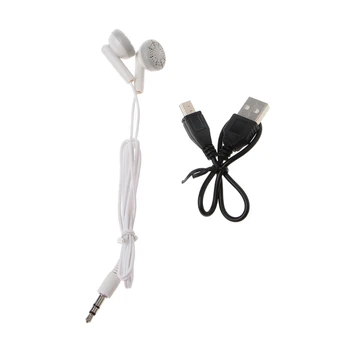MX-801 Mini USB Metalo Klipas Micro SD TF Kortelės Lizdas LCD Ekranas, Muzikos MP3 Grotuvas