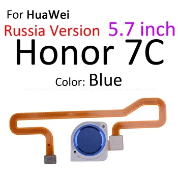 Namo Grįžti Mygtuką Klavišą pirštų Atspaudų Ryšio Jutiklis Scanner Jungtis, Flex Kabelis Touch ID HuaWei Honor Žaisti 7X 7C, 7A Pro
