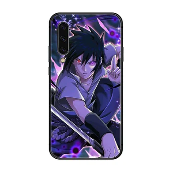 Naruto Anime Telefono Case Cover For Samsung Galaxy A10 A20 A30 E A40 A50 A51 A70 A71 J 5 6 7 8 S Juoda Bamperis Tendencija Ląstelių Dangtis