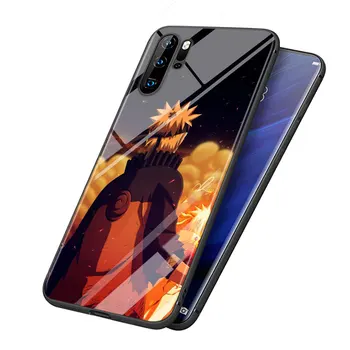 Naruto Mados Huawei P Smart Z Plius 2019 30 P20 Pro P10 P8 P9 Lite Plius Super Šviesus Juoda Telefono dėklas