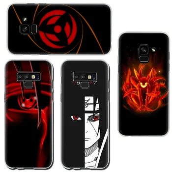 Naruto Uchiha Sasuke Itachi Sunku, telefono dėklas, skirtas Samsung A5 A7 A9 A6 A8 Plius A10s 20s 30s 40s 50s 60 70