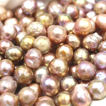 Natūralūs Gėlavandenių Perlų, Brangakmenių Baroko Unhole Demonas Violetinė Perlų Papuošalai 