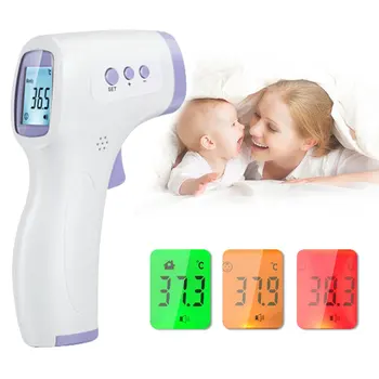 Nauja Infraraudonųjų spindulių Kaktos Termometras Ne-Susisiekite su Kūno Termometras Kūdikiui Suaugusiųjų Lauko Skaitmeninis Termometras su Lazeriu Hunai термометр