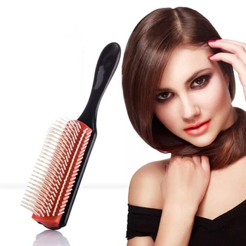 Nauja Siunta Kviečių Šiaudų Detangle Hairbrush Salonas Kirpyklos Tiesiai Garbanotas Plaukų Šukos Moterų Masažas Plaukų Šepetys