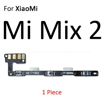 Nauja XiaoMi Mi 6 5 5C 5S Plius 4 4C 4i 4S Sumaišykite 2S Max 3 2 Maitinimo Jungiklis On / Off Mygtukas garso Mygtuką Flex Kabelis