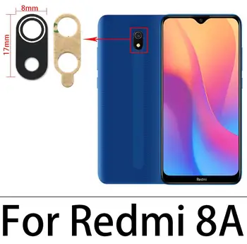 Nauja Xiaomi Redmi 6 6A 7 7A 8 8A 9 9A 9C K30 Pastaba 8 9 9S Pro Max Atgal Galinio vaizdo Kamera, Stiklo Objektyvo Dangtelio Pakeitimas su klijais
