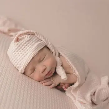 Naujagimio Skrybėlę Variklio Dangčio Baby Kūdikių Fotografija Rekvizitai Bžūp Foto Priedai