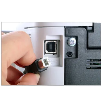Naujas 1Pcs 1m 1,5 m USB Didelės Spartos 2.0 A-B-Male Kabelio Canon Brolis 