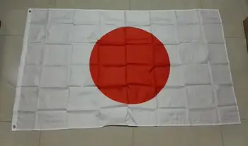 Naujas 3x5 ft japonijos nacionalinės Vėliavos banner Namų puošybai Nr. Stiebo Aukštos Kokybės Japonijos vėliava, šalies vidaus Patalpų ir Lauko poliesteris