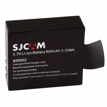 Naujas 4pcs SJCAM sj4000 eken H9 GIT-LB101 GIT BATERIJA sj5000 sj6000 sj7000 SJ8000 SJ9000 baterija +Dual USB įkroviklis