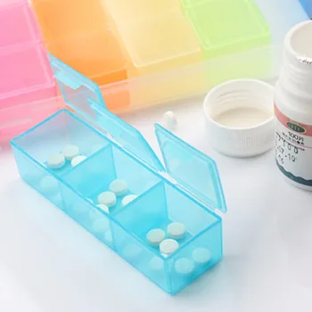 Naujas 7 Dienos, Tabletes Medicina Tablet moteriška skrybėlaitė Balionėlis Organizatorius Atveju su 21 kupė tabletes, dėžutę spalvotų konteinerių vaistų