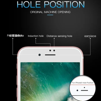 Naujas 9D Lenktas Sof Krašto Visiškai Padengti Grūdinto Stiklo iPhone Xr Xs Max 11 Pro Max Screen Protector, iPhone 8 7 6 6s Plius apsauginės Plėvelės