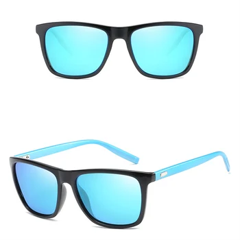 Naujas aikštėje poliarizuota vyriški akiniai nuo saulės UV400 anti-radiacijos akinimo moteriški akiniai nuo saulės mados prekės sporto vairavimo akiniai nuo saulės