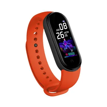 Naujas Atvykimo M5 Smart Watch Vyrų, Moterų Širdies Ritmo Monitorius Kraujo Spaudimas Fitness Tracker Smartwatch Juosta 5 Sporto Žiūrėti 2021