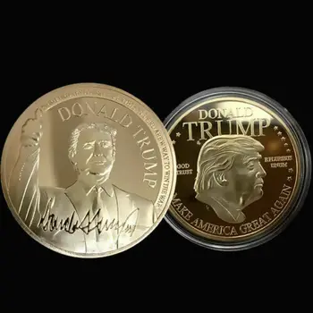 Naujas Auksas, Sidabras Ne valiutos Monetų Koziris 2017 Sidabro Padengtą Proginę Monetą Išlaikyti Amerika Puikių Dovanų Kolekcija