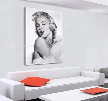 Naujas Aukštos Kokybės 1 vnt Gyvenimo Kambario, Miegamasis ir Modernių Namų Meno Apdailos seksualus Marilyn Monroe Drobės Tapybos Neįrėminti