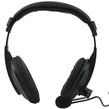 Naujas Laidines Ausines Verslo Bass Stereo Ausinės Žaidimų Ausinės Su Mikrofonu, Skirtos PC, Nešiojamas, Mobilusis Telefonas, Mp3 Posėdis