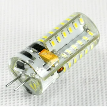 Naujas led g4 lempos Aukštis galios g4 DC12V 3W/5W/6W/9W 3014 2835 LED Kristalų Lempos, Silikono Žvakių Pakeisti 20W - 50W halogeninė lempa