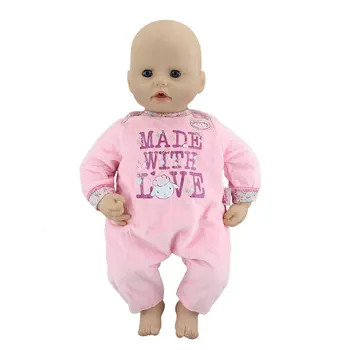 Naujas Lėlės Jumpsuit Dėvėti 46cm Baby Annabell Lėlės 18 Colių Lėlės Drabužiai
