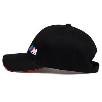 Naujas Mados Medvilnės Automobilio logotipas M rezultatų Beisbolo Kepurė hat medvilnės mados hip-hop kepurės skrybėlės