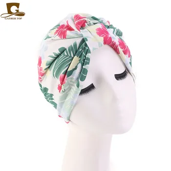 Naujas mados satino įdėklu turbaną headwrap moterų chemo bžūp plaukų slinkimas Bandana Hijab Turbante Skrybėlę, Plaukų Aksesuarai