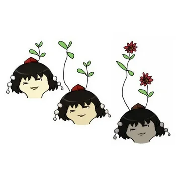 Naujas Mielas Žolės Plaukų Įrašą Barrtttes Merginos, Priedai Gėlių Grybų Pupelių Hairclips Moterys, Vaikai, Augalai, Kietas