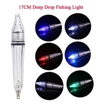 Naujas Mini LED Povandeninis Naktį Žvejybos Šviesos Masalą privilioti Žuvis LED Povandeninis Naktį, Šviesos, Lauko, Žvejybos Reikmenys
