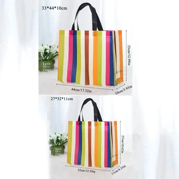 Naujas Moterų Sulankstomas Pirkinių Krepšys Daugkartinio naudojimo Ekologinio Nešti Maišelis Didelis neaustinių Shopper Bags Drobės Kelionės Bakalėjos Pirkinių Krepšiai