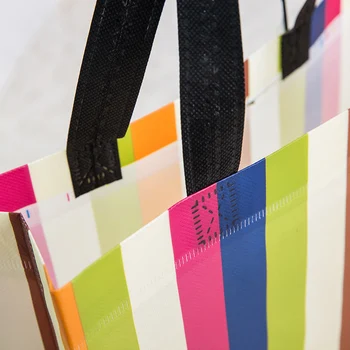Naujas Moterų Sulankstomas Pirkinių Krepšys Daugkartinio naudojimo Ekologinio Nešti Maišelis Didelis neaustinių Shopper Bags Drobės Kelionės Bakalėjos Pirkinių Krepšiai