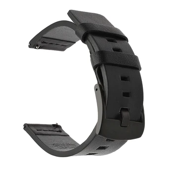 Naujas odinis Watchbands 20 22 mm, Huawei Žiūrėti GT 2 42/46 Dirželis Greitai įdiegti smart žiūrėti aksesuarai, apyrankės apyrankė
