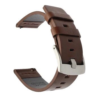 Naujas odinis Watchbands 20 22 mm, Huawei Žiūrėti GT 2 42/46 Dirželis Greitai įdiegti smart žiūrėti aksesuarai, apyrankės apyrankė
