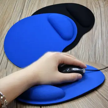 Naujas Riešo Apsaugoti Optinis Trackball PC Tirštėti Pelės Mygtukai Paramos Riešo Komforto Kilimėlis Pelių Nešiojamas Žaidimų Kilimėlis 8 Spalvos