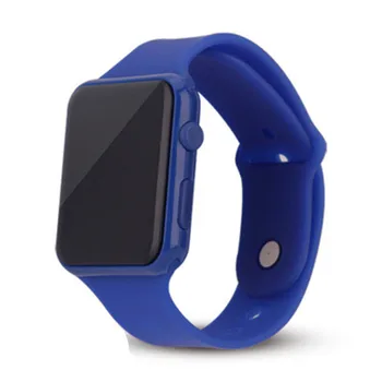 Naujas Stilingas Vaikams Laikrodžiai LED Skaitmeninis Laikrodis, Silikono Watchband Kvadratinių Sporto Elektroninis Laikrodis Dropshipping